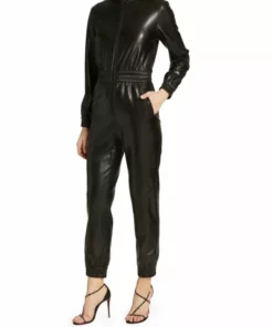 Alice + Olivia Levi Vegan Leather Jumpsuit -Alice + Olivia Sales unnamed file 1036