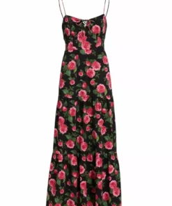 Alice + Olivia Chantay Floral Maxi Dress
