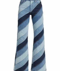 Alice + Olivia Beautiful High-Waisted Flare Jeans