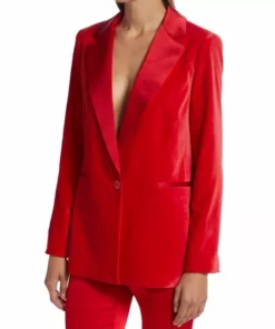 Alice + Olivia Justin Single-Breasted Combination Blazer -Alice + Olivia Sales unnamed file 1109
