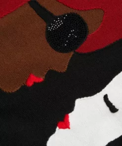 Alice + Olivia Gleeson Colorblocked Bead-Embellished Sweater -Alice + Olivia Sales unnamed file 1161