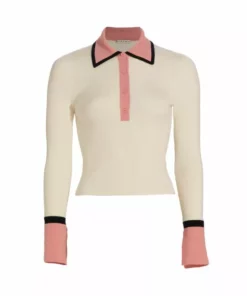 Alice + Olivia Pia Ribbed Wool Sweater