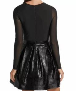 Alice + Olivia Chara Vegan Leather Party Dress -Alice + Olivia Sales unnamed file 117
