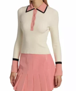 Alice + Olivia Pia Ribbed Wool Sweater -Alice + Olivia Sales unnamed file 1172