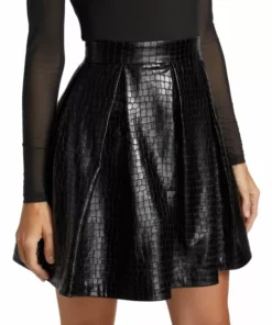 Alice + Olivia Chara Vegan Leather Party Dress -Alice + Olivia Sales unnamed file 118