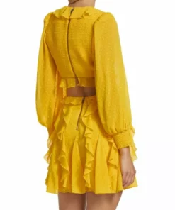 Alice + Olivia Mitzi Cut Out Godet Minidress -Alice + Olivia Sales unnamed file 1187