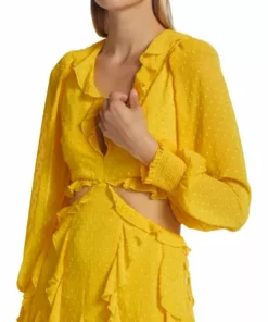 Alice + Olivia Mitzi Cut Out Godet Minidress -Alice + Olivia Sales unnamed file 1188