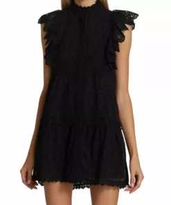 Alice + Olivia Pimmy Tiered Shift Dress -Alice + Olivia Sales unnamed file 1199