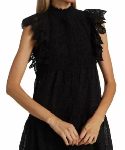 Alice + Olivia Pimmy Tiered Shift Dress -Alice + Olivia Sales unnamed file 1202