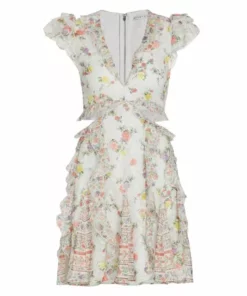 Alice + Olivia Mitzi Cutout Minidress