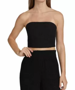 Alice + Olivia Ceresi Smocked Eyelet Cotton Tube Top -Alice + Olivia Sales unnamed file 1240