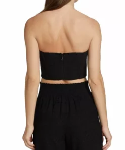 Alice + Olivia Ceresi Smocked Eyelet Cotton Tube Top -Alice + Olivia Sales unnamed file 1242