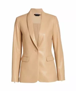 Alice + Olivia Macey Faux Leather Jacket