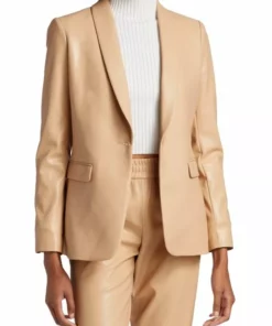 Alice + Olivia Macey Faux Leather Jacket -Alice + Olivia Sales unnamed file 129