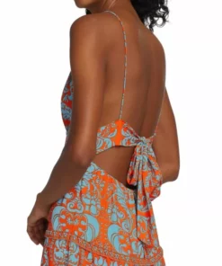 Alice + Olivia Karolina Plunge V-Neck Cutout Maxi Dress -Alice + Olivia Sales unnamed file 1303