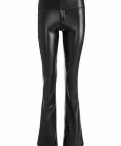Alice + Olivia Olivia Faux Leather Flared Pants