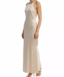 Alice + Olivia Samia Stretch-Silk Fishtail Gown 10 Alice + Olivia Samia Stretch-Silk Fishtail Gown -Alice + Olivia Sales unnamed file 1317