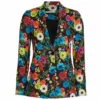 Alice + Olivia Macey Floral Blazer
