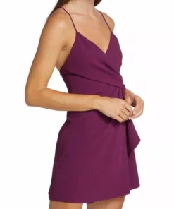 Alice + Olivia Katie Wrap Minidress -Alice + Olivia Sales unnamed file 1370
