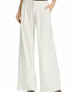 Alice + Olivia Eric Low-Rise Wide-Leg Pants -Alice + Olivia Sales unnamed file 1383
