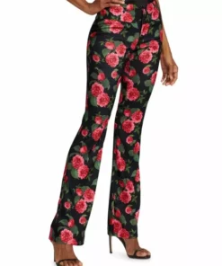 Alice + Olivia Olivia Pritned Fit & Flare Trousers -Alice + Olivia Sales unnamed file 1391