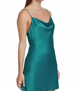 Alice + Olivia Harmony Draped Satin Slip Minidress -Alice + Olivia Sales unnamed file 1398