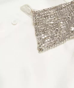 Alice + Olivia Willa Satin Shirt -Alice + Olivia Sales unnamed file 1426