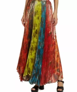 Alice + Olivia Katz Pleated Maxi Skirt -Alice + Olivia Sales unnamed file 1433
