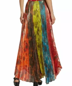 Alice + Olivia Katz Pleated Maxi Skirt -Alice + Olivia Sales unnamed file 1435