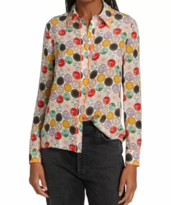 Alice + Olivia Willa Floral Medallion Shirt 9 Alice + Olivia Willa Floral Medallion Shirt -Alice + Olivia Sales unnamed file 1447