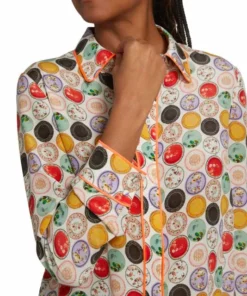 Alice + Olivia Willa Floral Medallion Shirt 12 Alice + Olivia Willa Floral Medallion Shirt -Alice + Olivia Sales unnamed file 1450