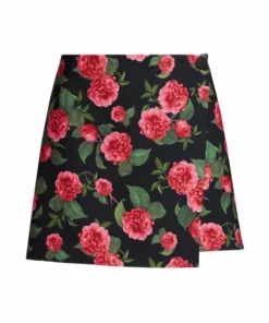 Alice + Olivia Renna Mini Wrap Skirt