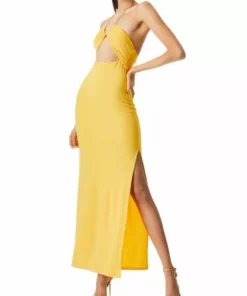 Alice + Olivia Sariya Cut-Out Interlock Knit Maxi-Dress -Alice + Olivia Sales unnamed file 1485