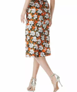 Alice + Olivia Stephine Floral Midi Skirt -Alice + Olivia Sales unnamed file 1500