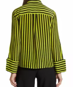 Alice + Olivia Willa Striped Silk Blouse 11 Alice + Olivia Willa Striped Silk Blouse -Alice + Olivia Sales unnamed file 1513