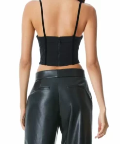 Alice + Olivia Lorette Bustier Crop Top -Alice + Olivia Sales unnamed file 1519