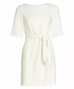 Alice + Olivia Virgil Wrap Dress Off White -Alice + Olivia Sales unnamed file 1541