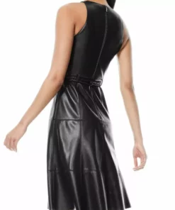 Alice + Olivia Leandra Vegan Leather Midi-Dress 9 Alice + Olivia Leandra Vegan Leather Midi-Dress -Alice + Olivia Sales unnamed file 1566
