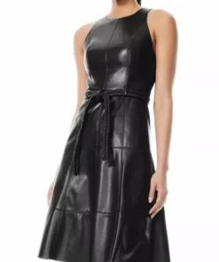 Alice + Olivia Leandra Vegan Leather Midi-Dress 10 Alice + Olivia Leandra Vegan Leather Midi-Dress -Alice + Olivia Sales unnamed file 1567