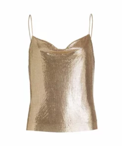 Alice + Olivia Harmon Chainmail Cami Top