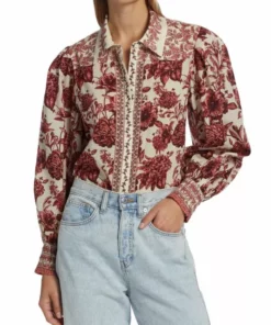 Alice + Olivia Tiffie Floral Blouse -Alice + Olivia Sales unnamed file 1585