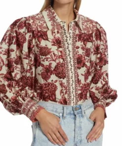 Alice + Olivia Tiffie Floral Blouse -Alice + Olivia Sales unnamed file 1588