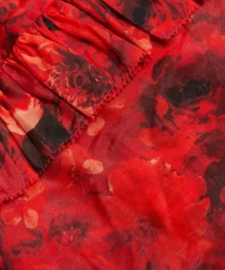 Alice + Olivia Bette Floral Silk & Cotton Blouse -Alice + Olivia Sales unnamed file 1606