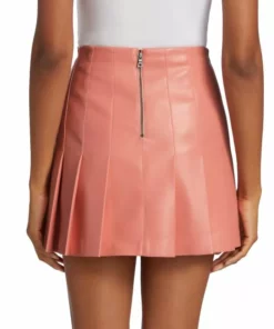 Alice + Olivia Carter Vegan Leather Pleated Miniskirt -Alice + Olivia Sales unnamed file 1646