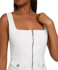 Alice + Olivia Thersa Zip-Front Denim Minidress -Alice + Olivia Sales unnamed file 1686