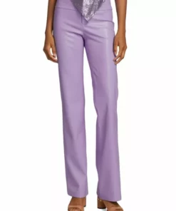 Alice + Olivia Oliva Vegan Leather Boot-Cut Trousers -Alice + Olivia Sales unnamed file 1697