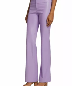 Alice + Olivia Oliva Vegan Leather Boot-Cut Trousers -Alice + Olivia Sales unnamed file 1698