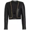 Alice + Olivia Zeta Vegan Leather Jacket