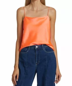 Alice + Olivia Harmon Slip Tank Top -Alice + Olivia Sales unnamed file 1722