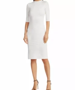 Alice + Olivia Delora Knit Bodycon Dress Black -Alice + Olivia Sales unnamed file 1782